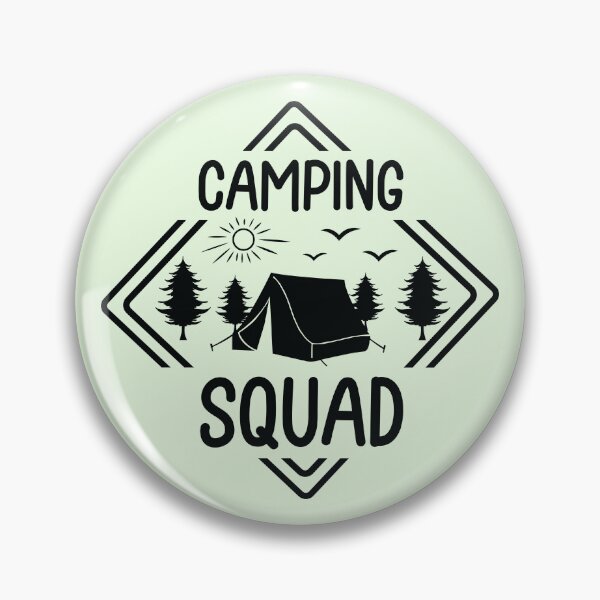 Item preview, Camping Squad designed and sold by NettiesWallArt.