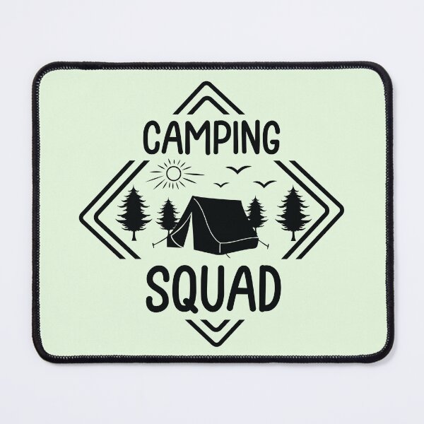 Item preview, Camping Squad designed and sold by NettiesWallArt.