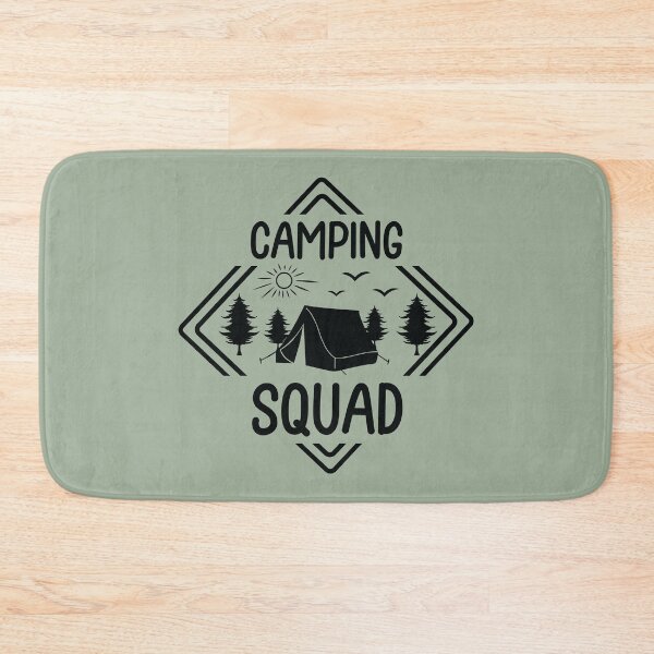 Item preview, Camping Squad designed and sold by NettiesWallArt.
