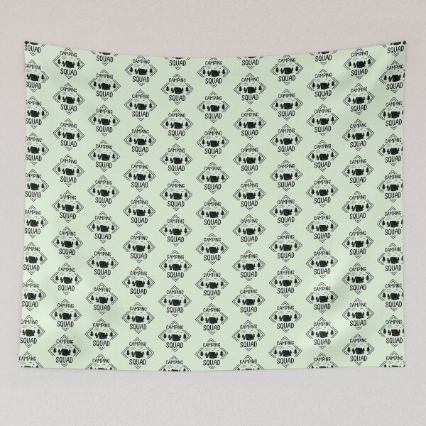 Item preview, Camping Squad designed and sold by NettiesWallArt.