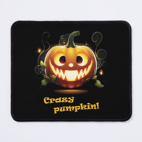 Item preview, Hello, Crazy Pumpkin! | Halloween fun design | designed and sold by pafkrusk.