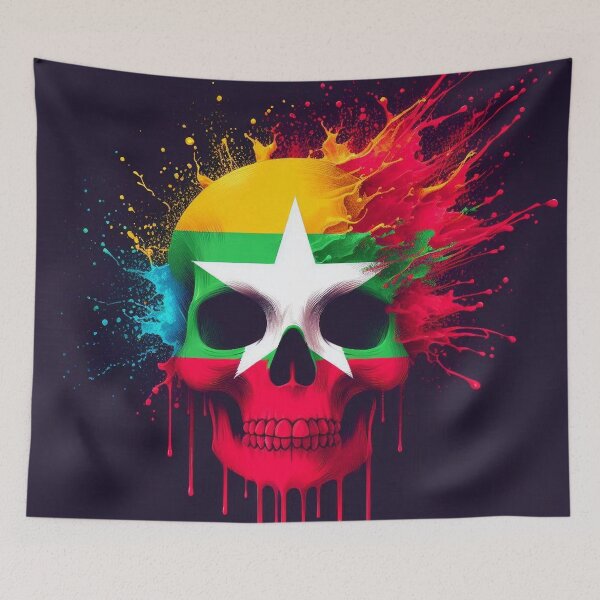 Item preview, Myanma Skull designed and sold by RaF71PrO.