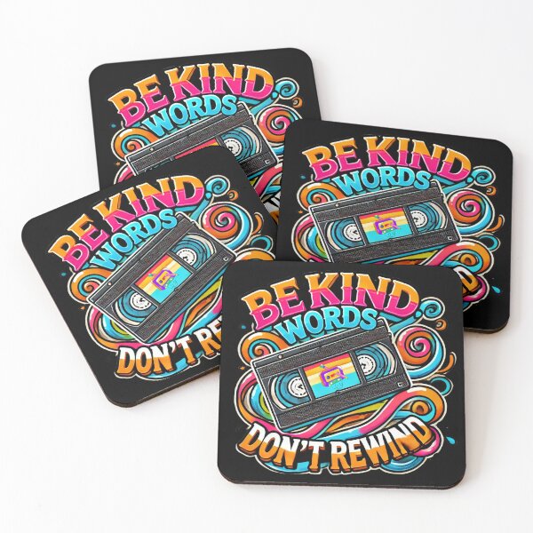 Item preview, Be Kind Words Don't Rewind Unity Day Anti Bullying Gift designed and sold by InfinVibeDesign.