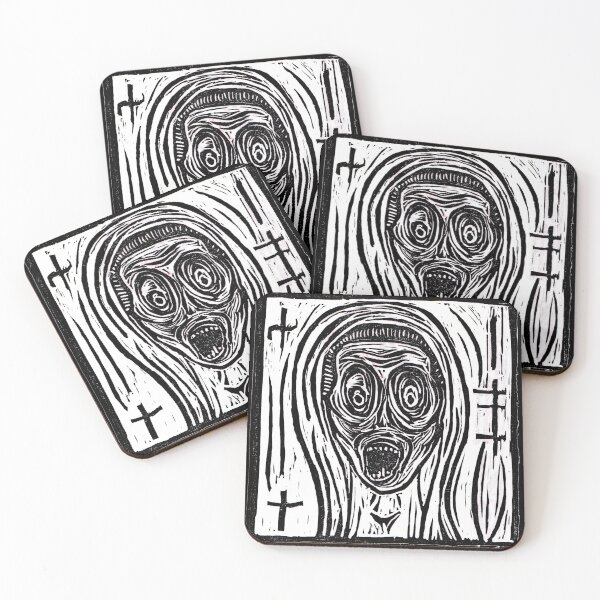 Item preview, Screaming Nun Print designed and sold by The Alchemist Dru.