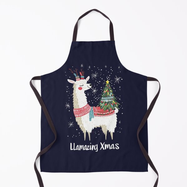 Item preview, Merry Christmas Tree Llama designed and sold by ArtStyleAlice.