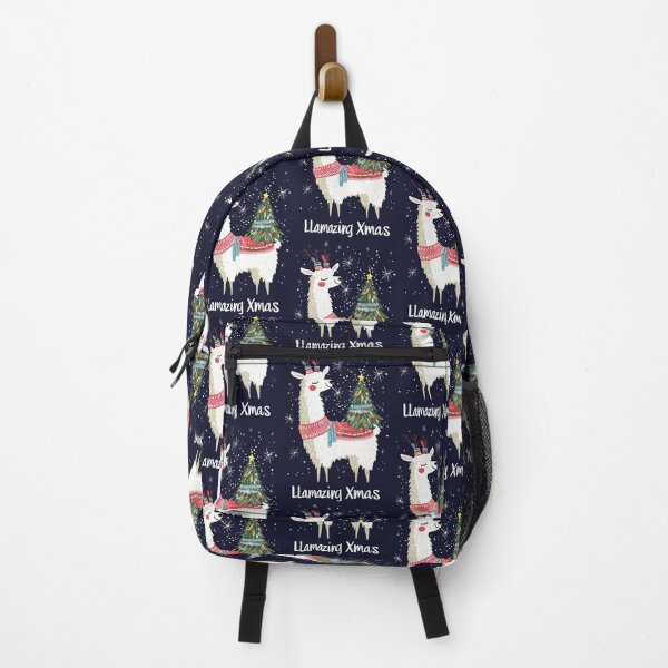 Item preview, Merry Christmas Tree Llama designed and sold by ArtStyleAlice.