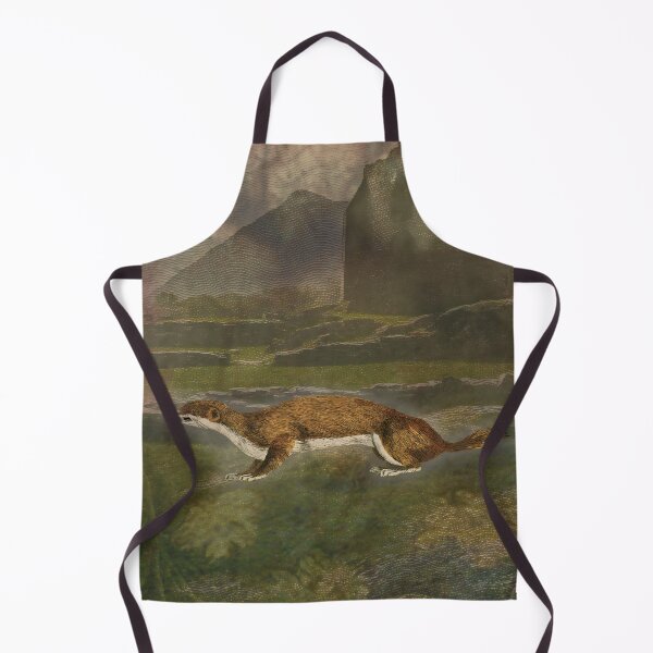 Item preview, Stoat Nature Forest Wild Digital Art designed and sold by SoulscapeStudio.