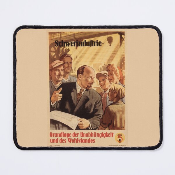 Item preview, Walther Ulbricht GDR economic poster designed and sold by Wendekind88.