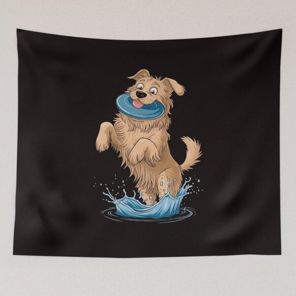 Item preview, Frisbee Dog, Funny Dog designed and sold by MichalWeider.