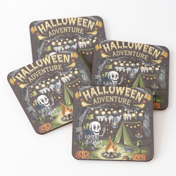 Item preview, Halloween Adventure Camping Nights  designed and sold by bittucreates.