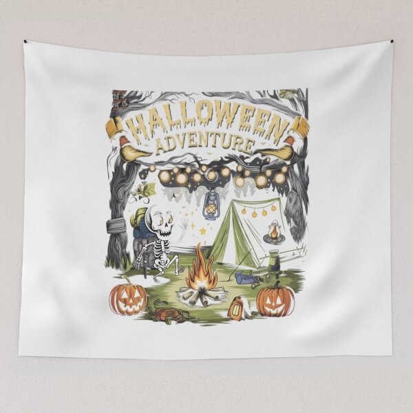 Item preview, Halloween Adventure Camping Nights  designed and sold by bittucreates.