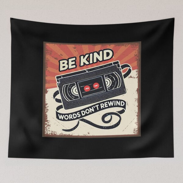 Item preview, Be Kind Words Don't Rewind Unity Day Anti Bullying Gift designed and sold by InfinVibeDesign.