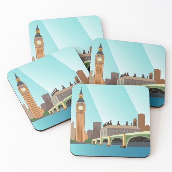 Item preview, "Big Ben - Iconic London Landmark Travel Poster" designed and sold by Arctic frame studio.