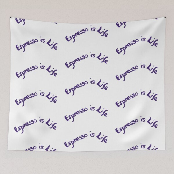 Item preview, Live Espresso Purple designed and sold by MagentaTwilight.