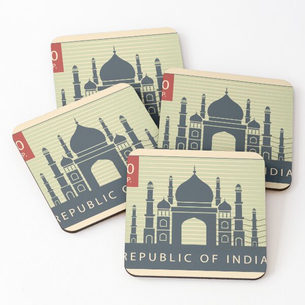 Item preview, Taj Mahal - Majestic India Travel Poster designed and sold by Arctic frame studio.