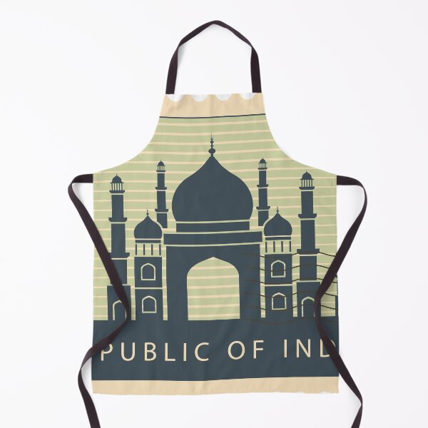 Item preview, Taj Mahal - Majestic India Travel Poster designed and sold by Arctic frame studio.
