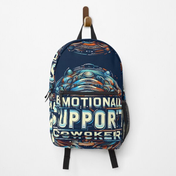 Item preview, Emotional support coworker, typography designed and sold by maxmaj.