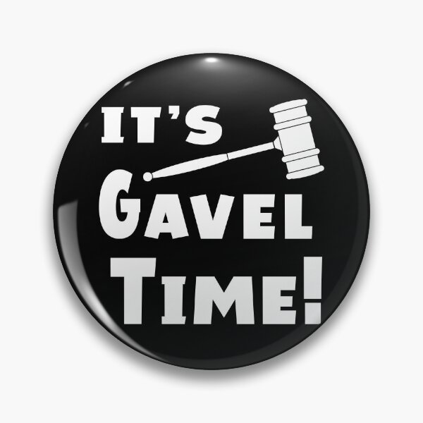 Item preview, It's Gavel Time - Funny auctioneer slogan designed and sold by Harlake.