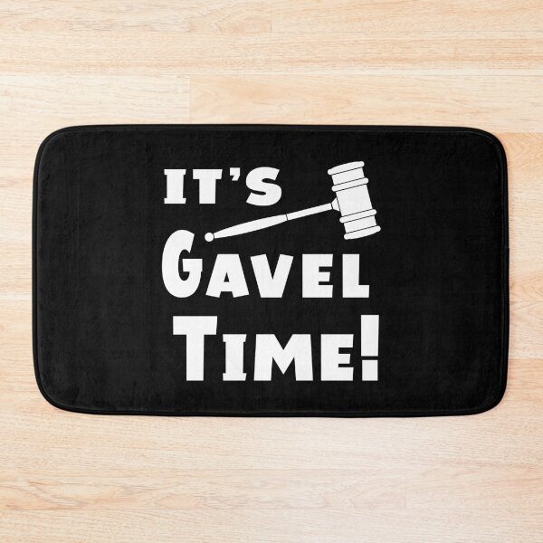 Item preview, It's Gavel Time - Funny auctioneer slogan designed and sold by Harlake.