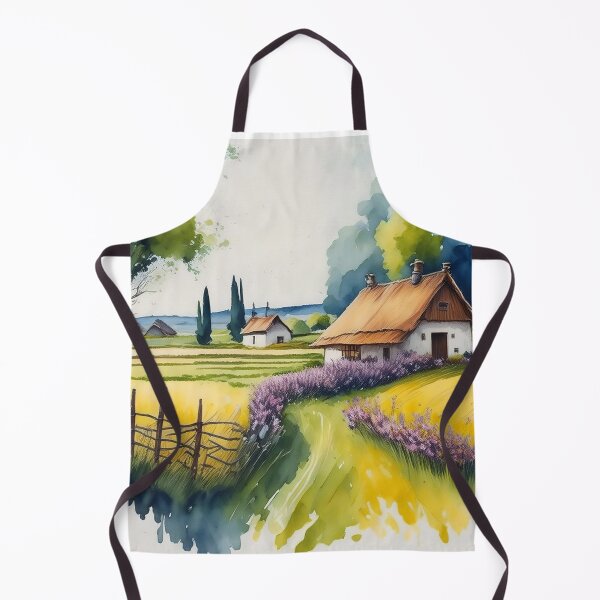 Item preview, Serene Countryside with Lavender Fields designed and sold by RaiyaTees.