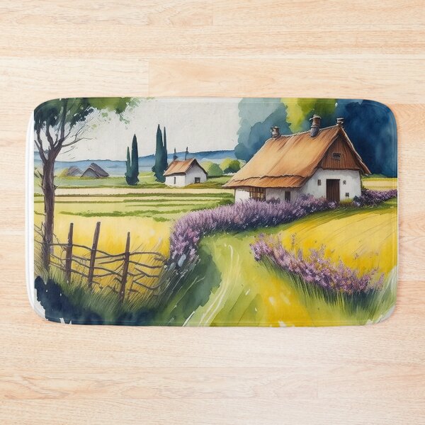 Item preview, Serene Countryside with Lavender Fields designed and sold by RaiyaTees.