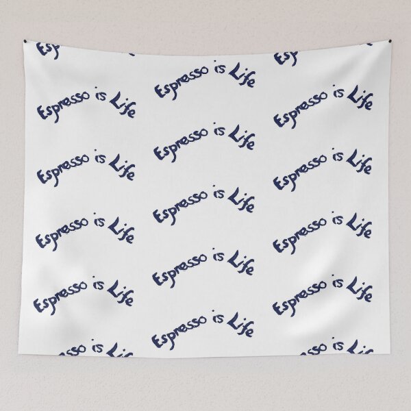 Item preview, Live Espresso Navy designed and sold by MagentaTwilight.
