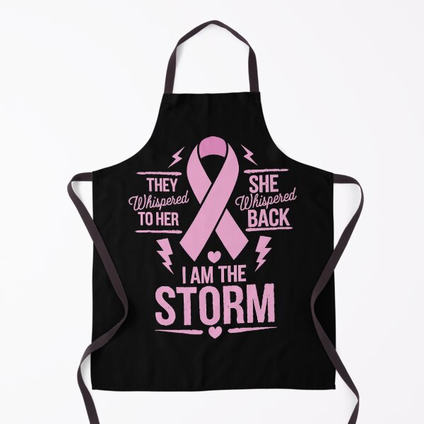 Item preview, Strong Women Breast Cancer Survivor I Am The Storm Pink Ribbon designed and sold by BongsEmporium.