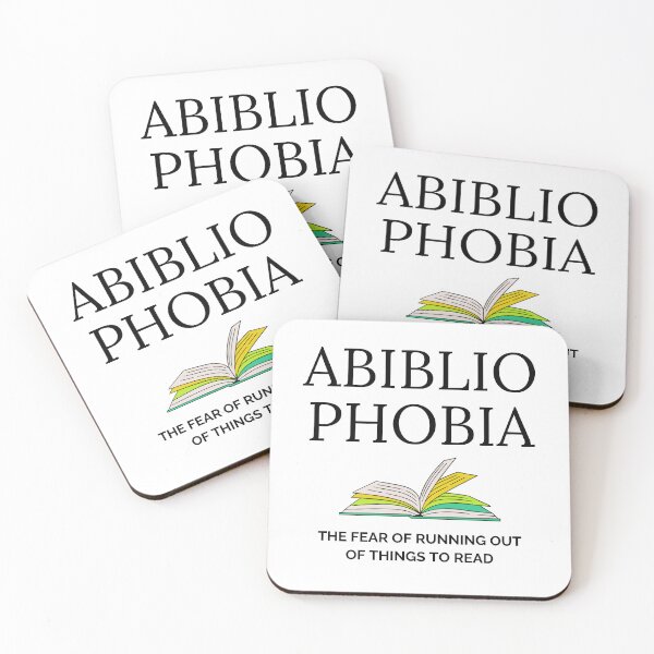 Item preview, Abibliophobia Definition for Bibliophiles - Book Lover Humor designed and sold by BunBuntheDog-.