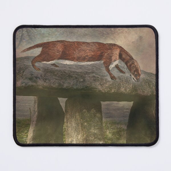 Item preview, Weasel Predator Forest Creature Wildlife Digital Art designed and sold by SoulscapeStudio.