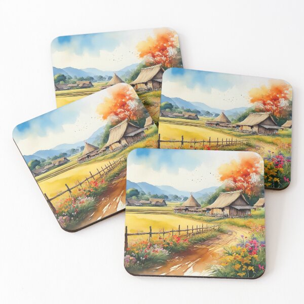 Item preview, Rustic Countryside Charm with Farmhouse designed and sold by RaiyaTees.