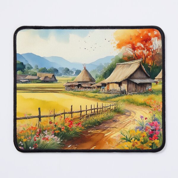 Item preview, Rustic Countryside Charm with Farmhouse designed and sold by RaiyaTees.