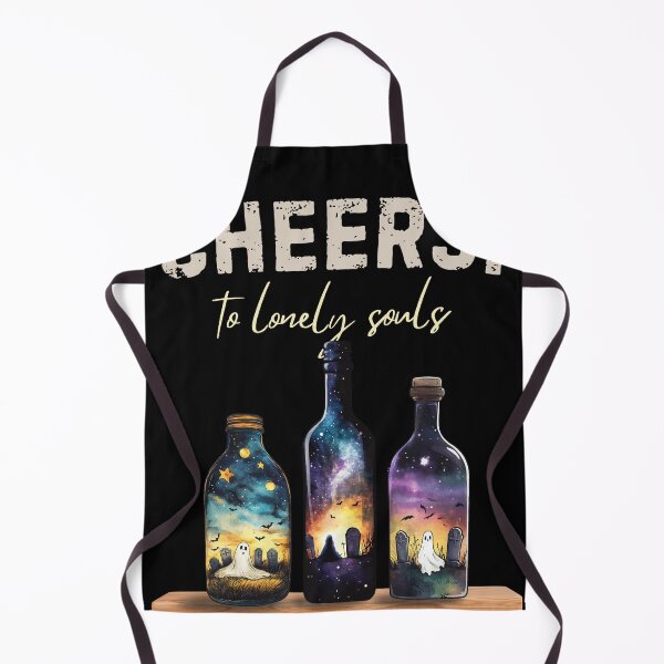 Item preview, Cheers - To Lonely Souls - Halloween Edition - Ghost Bottles designed and sold by TuncGK.