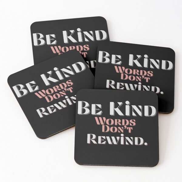 Item preview, Be Kind Words Don't Rewind Unity Day Anti Bullying Gift designed and sold by InfinVibeDesign.
