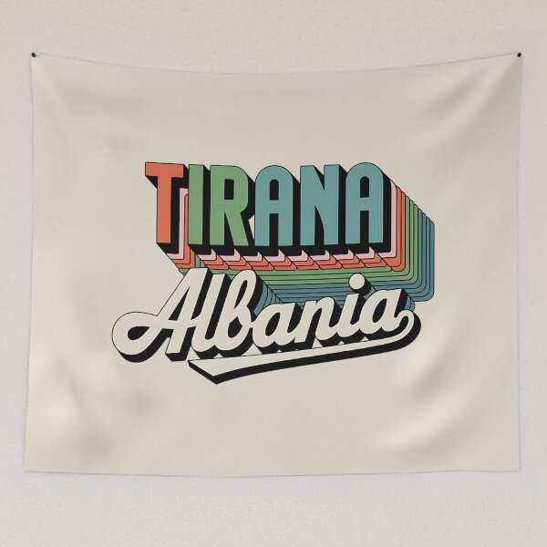 Item preview, Retro Tirana Albania designed and sold by jeshands.