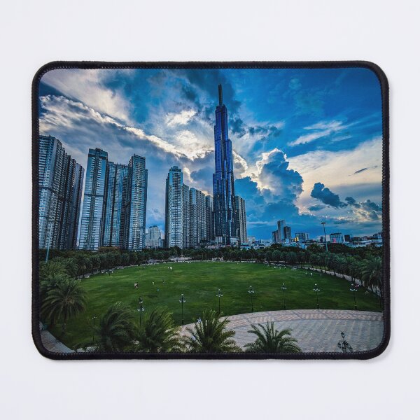 Item preview, Skyline Serenity: Landmark 81 and Urban Harmony designed and sold by KMNscapes – Ireland Prints & Beyond.