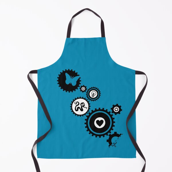Item preview, Copy of Gears blue art design - Youthful and fun design that reflects the gears in your head in full steam ahead action! designed and sold by amoreternoshop.