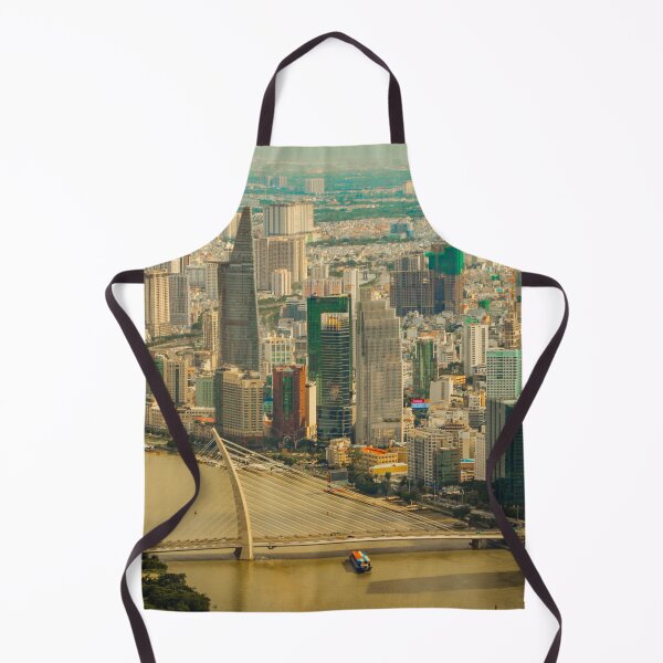 Artikelvorschau, Nachmittags Skyline von Saigon von Landmark 81 entworfen und verkauft von KMNscapes – Ireland Prints & Beyond.