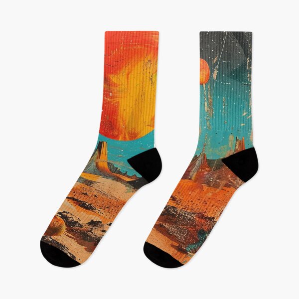 Item preview, Desert Planet Retro Pop Art 1 designed and sold by AstroRisq.