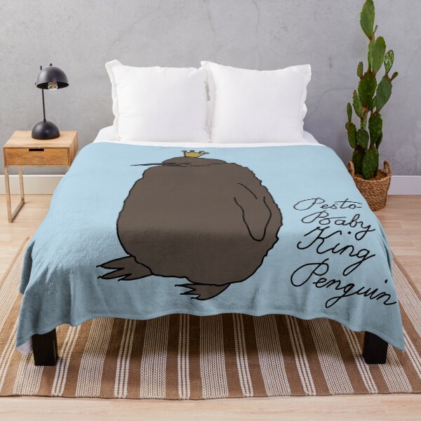 Item preview, Pesto Baby King Penguin designed and sold by ellenhenry.