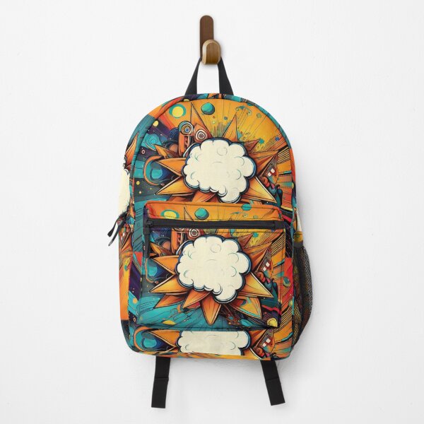 Item preview, Dynamic Abstract Explosion in Bright Colours designed and sold by RaiyaTees.