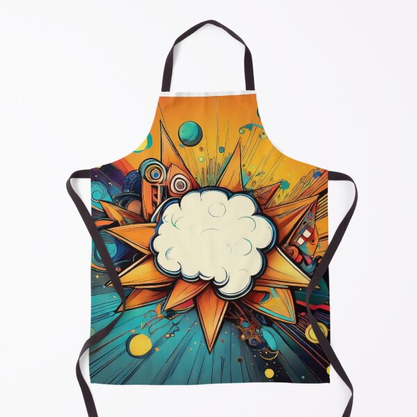 Item preview, Dynamic Abstract Explosion in Bright Colours designed and sold by RaiyaTees.