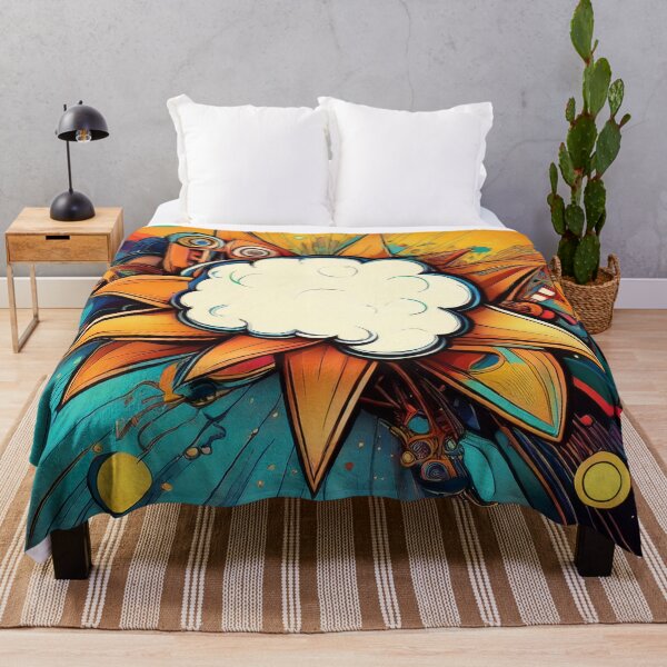 Item preview, Dynamic Abstract Explosion in Bright Colours designed and sold by RaiyaTees.