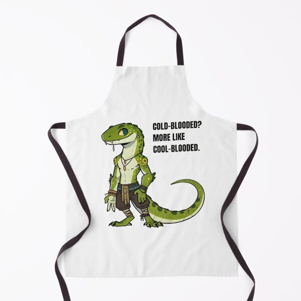 Item preview, Lizardfolk: Cold-blooded? More like cool-blooded. designed and sold by musthavewords.