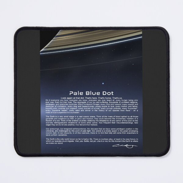 Item preview, Pale Blue Dot - Carl Sagan designed and sold by My Digital Mind.