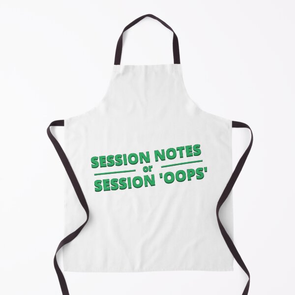 Item preview, Session Notes: Session Notes or Session ‘Oops’ designed and sold by musthavewords.