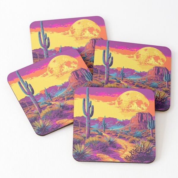 Item preview, Desert Planet Retro Pop Art 2 designed and sold by AstroRisq.