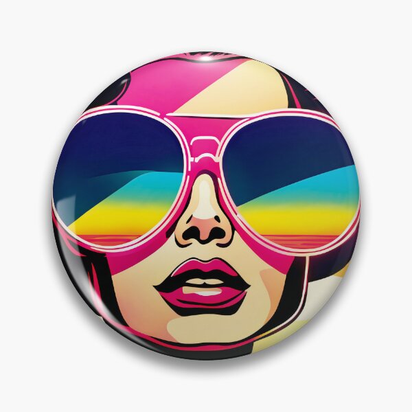 Item preview, Retro Lady 002 - 1950's Aviator Lady - 50's Classic designed and sold by QuarterMoon.
