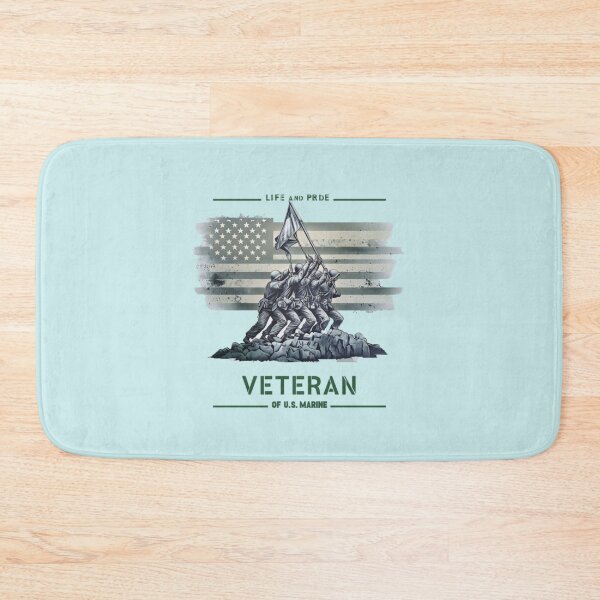 Item preview, Life and Pride: Veteran of US Marine designed and sold by Aise06.