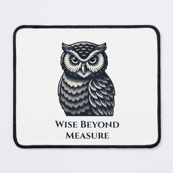 Item preview, Sooty Owl: Wise Beyond Measure designed and sold by musthavewords.