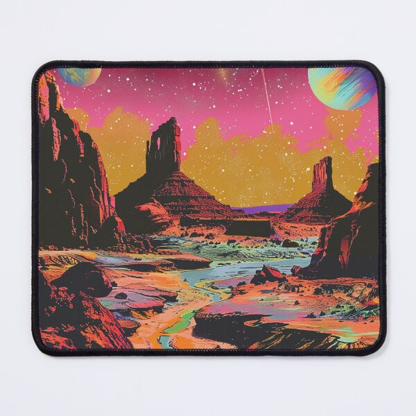 Item preview, Desert Planet Retro Pop Art 3 designed and sold by AstroRisq.